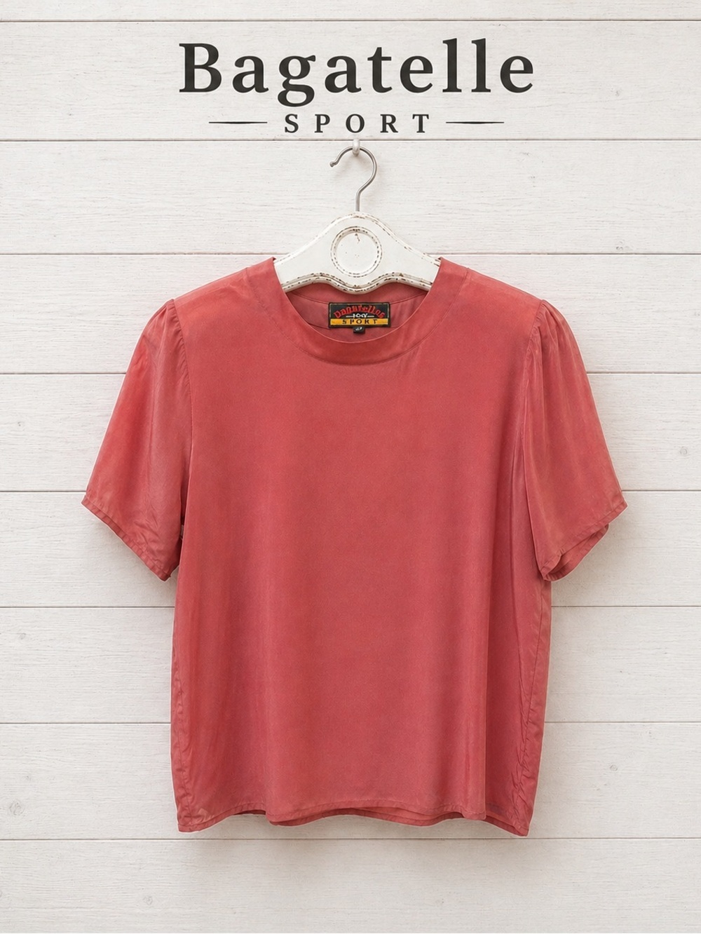 BAGATELLE SPORT Pink Short Sleeve Top – Size S